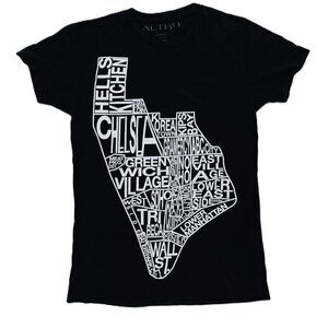 Altru (Rare) New York / Manhattan Neighborhoods T-Shirt